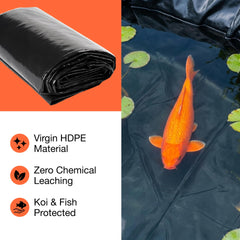 MAPORCH close-up of HDPE texture illustrating tear resistance and puncture protection