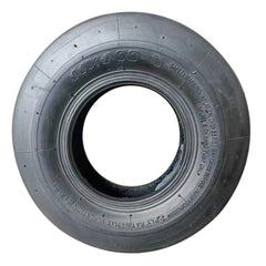 Marastar tire installed on zero-turn mower showing proper scale and improved handling