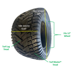 MARASTAR tire mounted on rim ready for quick installation benefit