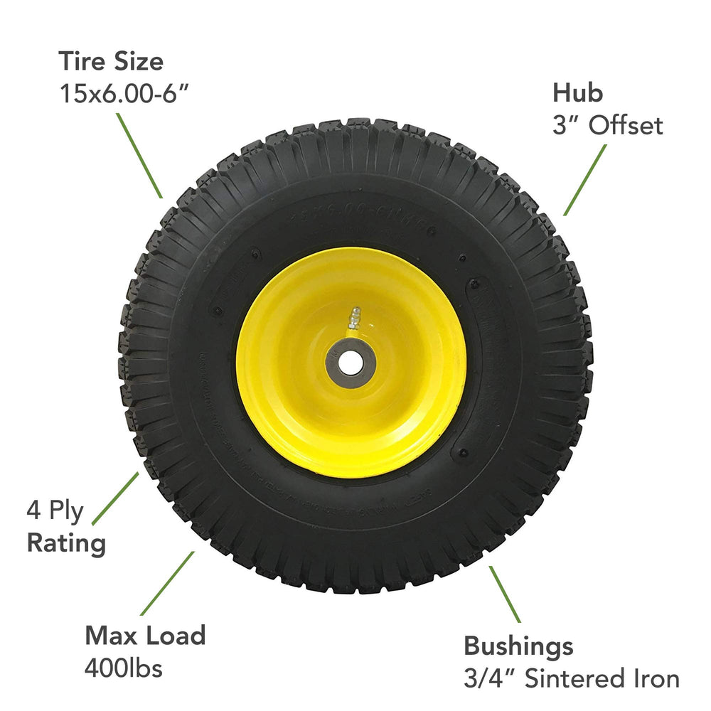 MARASTAR hub and 3/4" bushing detail highlighting durable oil-impregnated bearing benefit