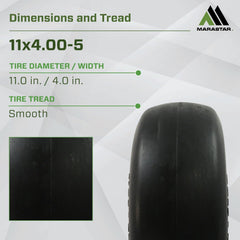 MARASTAR side profile wheel showing powder-coated steel rim and low-profile tire durability