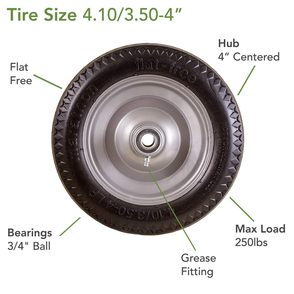 Marathon close-up sawtooth tread delivering balanced traction and smooth roll