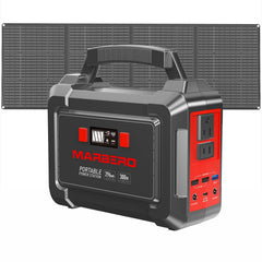 MARBERO front view of power station showing controls and display, easy operation
