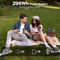 MARBERO USB-A, QC3.0 and USB-C ports detail for fast device charging