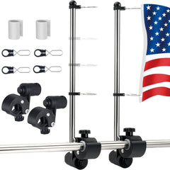 Marinebaby front view of assembled kit showing durable marine mounting