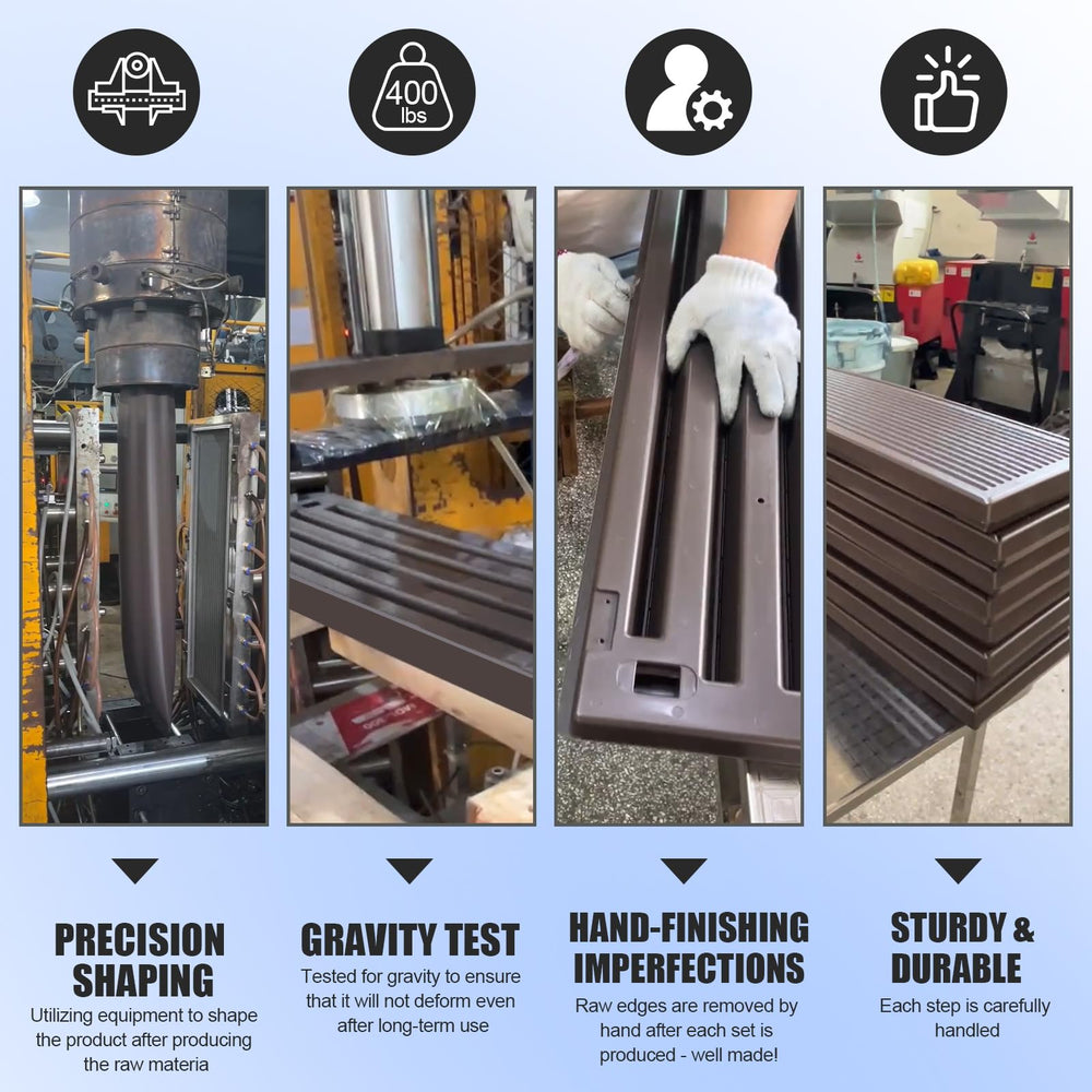 MARKETTY assembly hardware laid out for fast, tool-free setup
