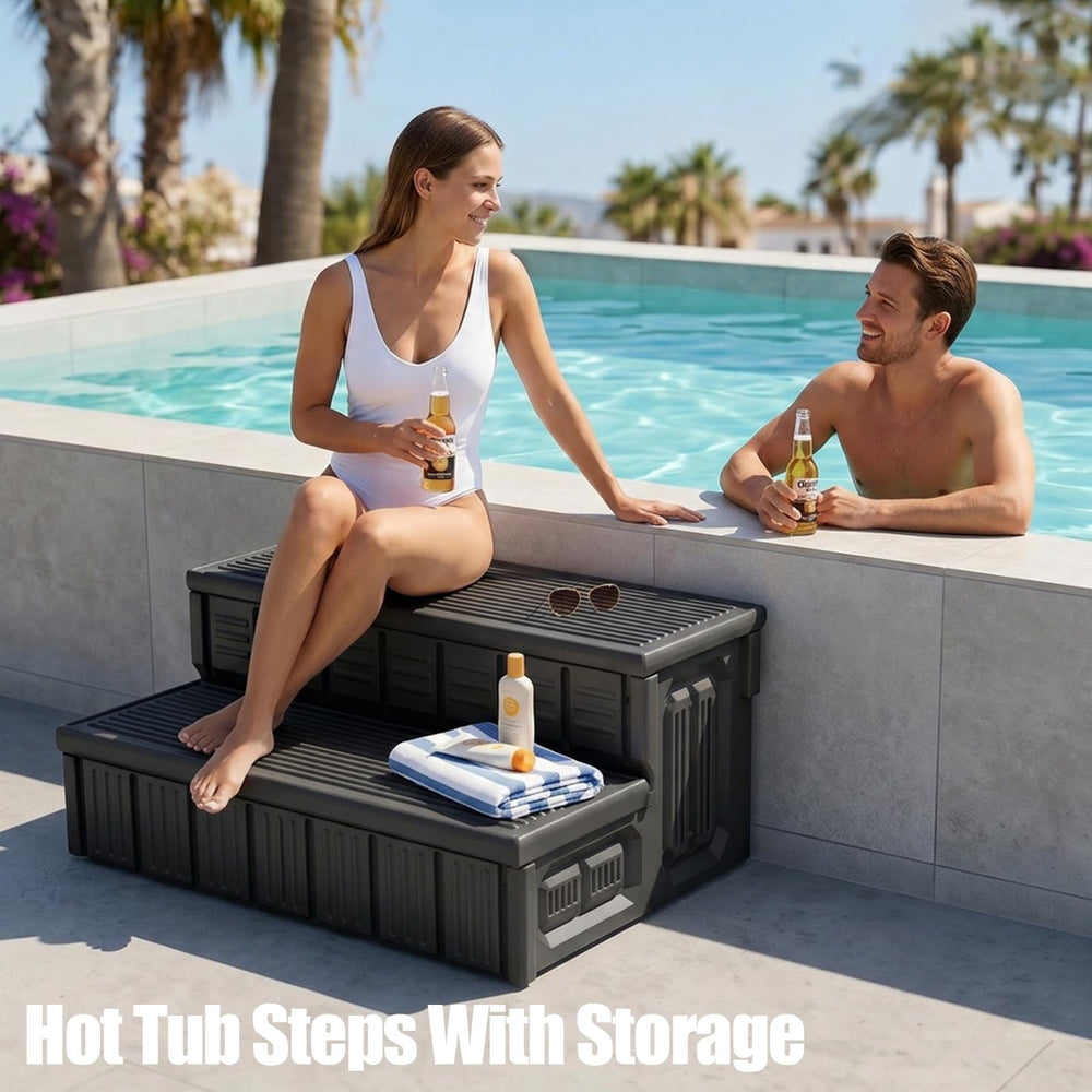 MARKETTY step supporting person to show 300 lb capacity reliability