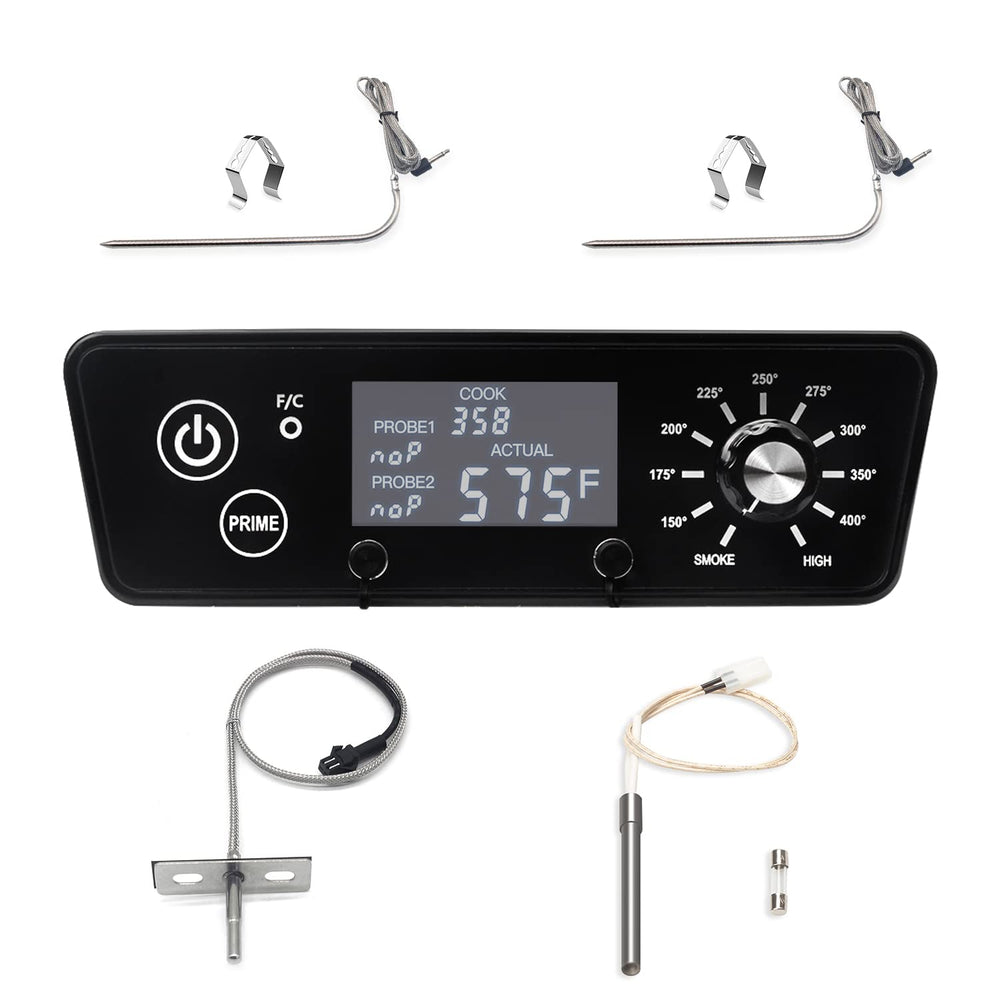 MARS CAMP front panel LCD display showing clear temperature readout and easy control