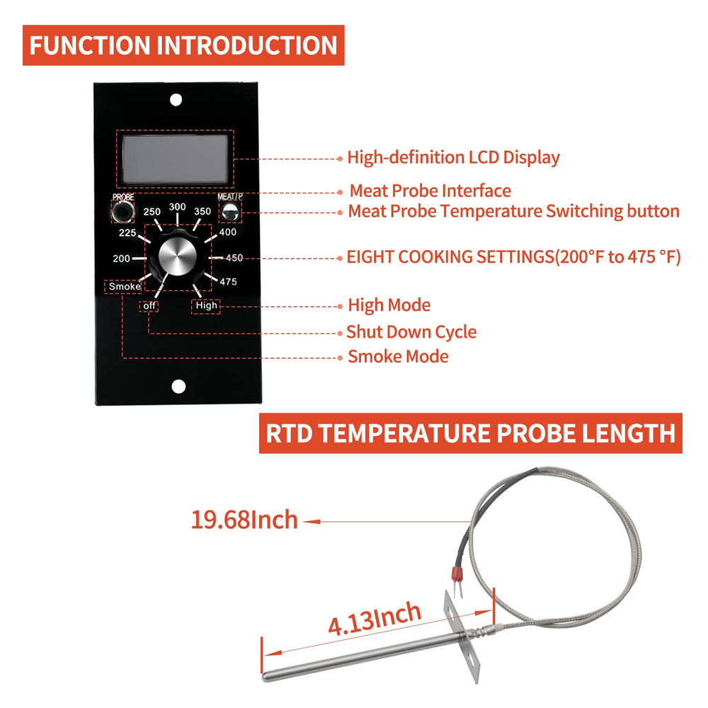 MARS CAMP ignitor hot rod ready to light pellets for reliable startup