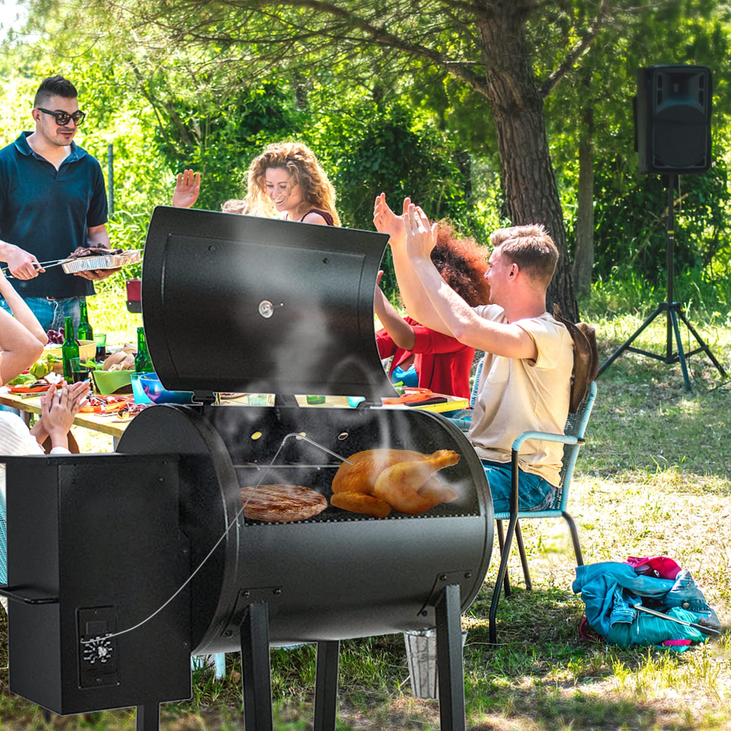MARS CAMP installed on Pit Boss grill demonstrating restored control and ignition