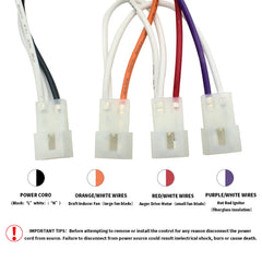 MARS CAMP waterproof dual meat probes with connectors for accurate internal readings