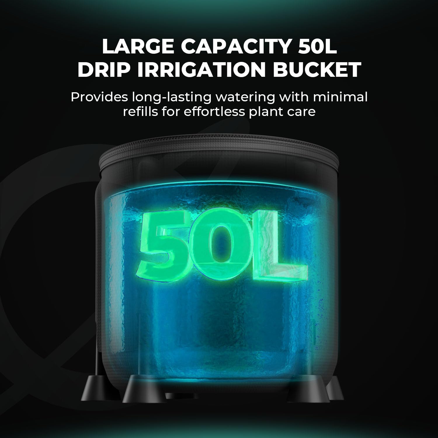 MARS HYDRO adjustable drip emitter detail illustrating precise flow control for plants