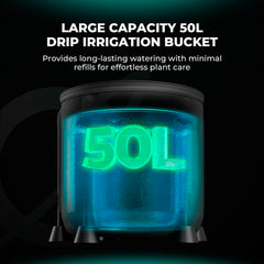 MARS HYDRO adjustable drip emitter detail illustrating precise flow control for plants