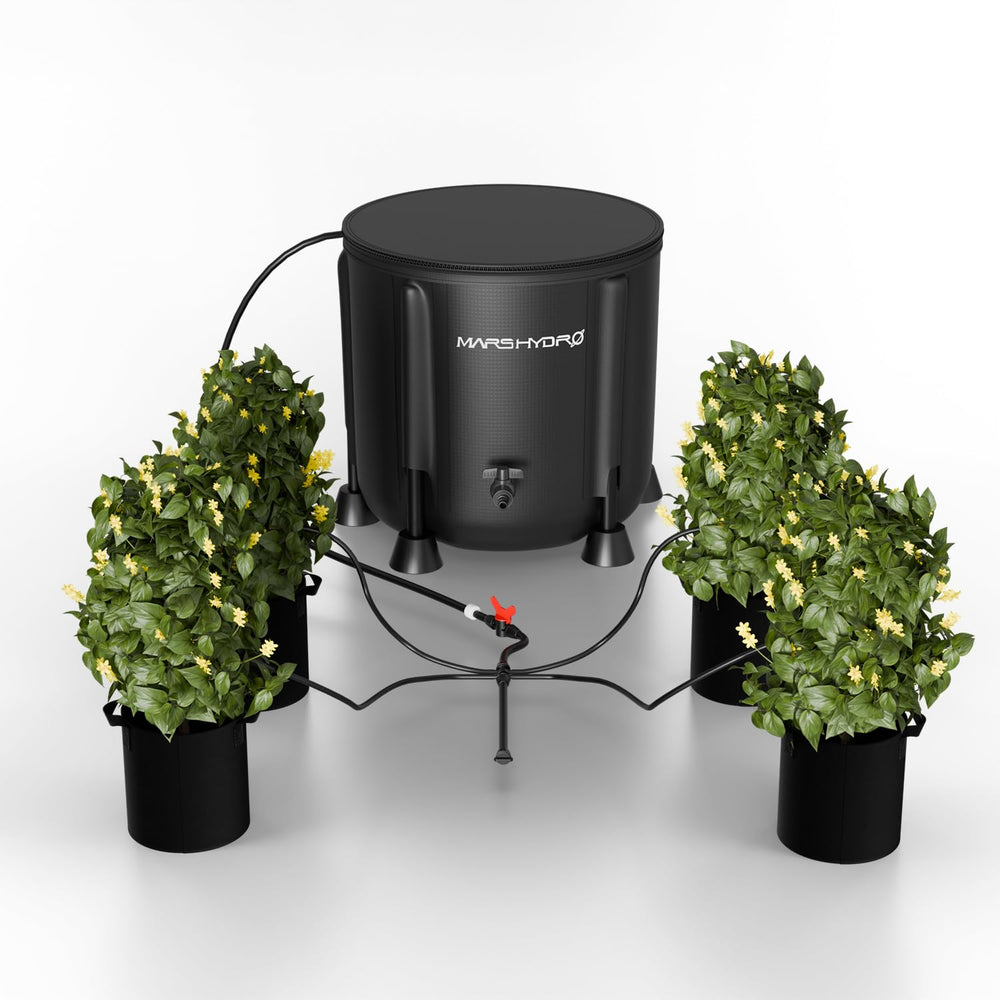 MARS HYDRO kit front view showing complete irrigation setup and easy installation benefit