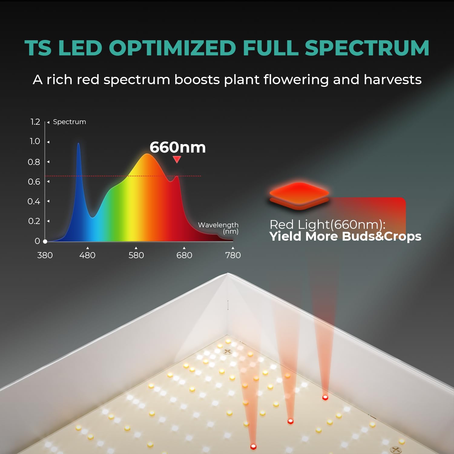 MARS HYDRO TSL2000 external dimmer and driver for precise 0–100% brightness control