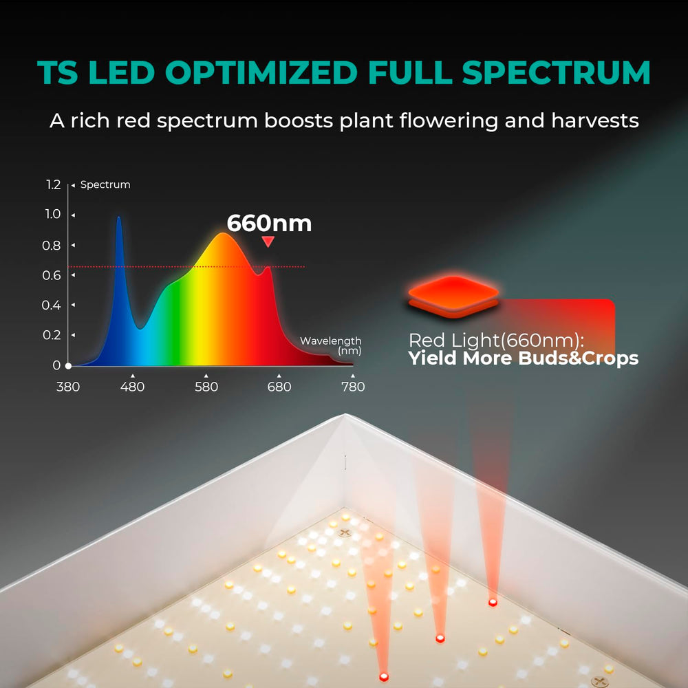 MARS HYDRO TSL2000 external dimmer and driver for precise 0–100% brightness control