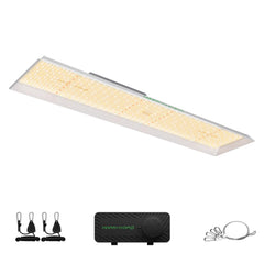 MARS HYDRO TSL2000 front view showcasing slim full‑spectrum fixture and even coverage