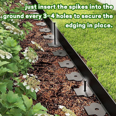 Mars Villa heavy-duty 7.6in stake detail illustrating strong hold in varied soils