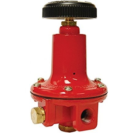 Marshall Excelsior regulator front view showing ports and durable die-cast housing for precise pressure control