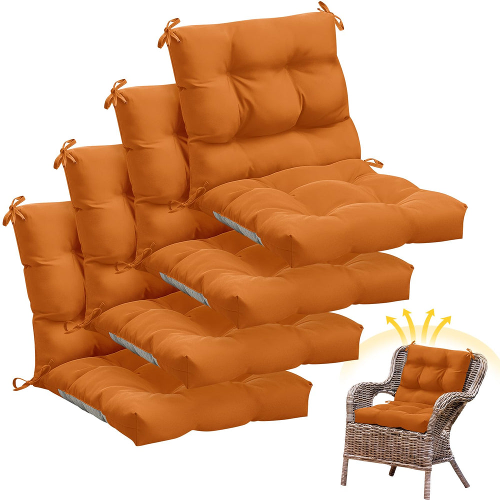 Marsui front view cushion on chair showing full coverage and color benefit