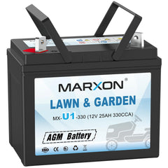 MARXON U1 front view showing compact battery for easy replacement