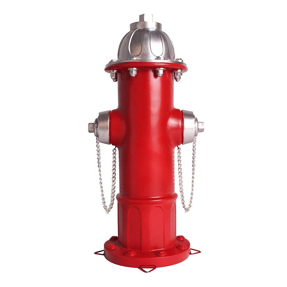 MARYTUMM hydrant beside small puppy showing appropriate training size