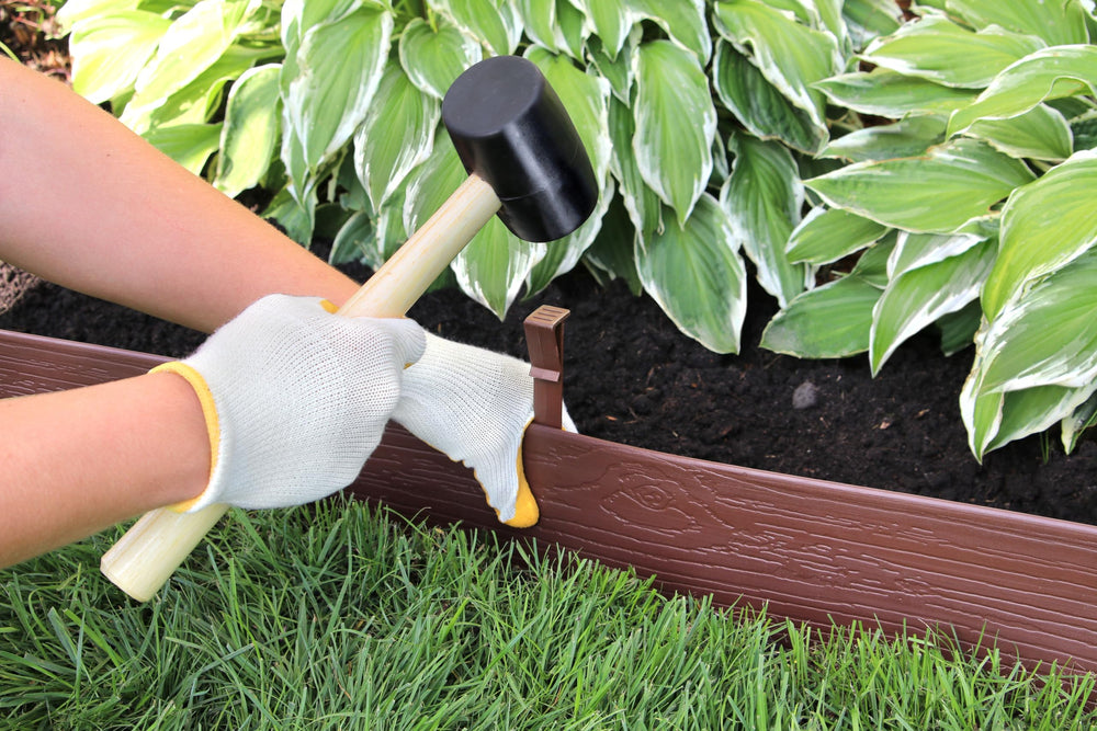 Master Mark edge beside hand and ruler shows scale and easy handling
