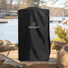 Masterbuilt close-up polyester texture showing water-resistant coating