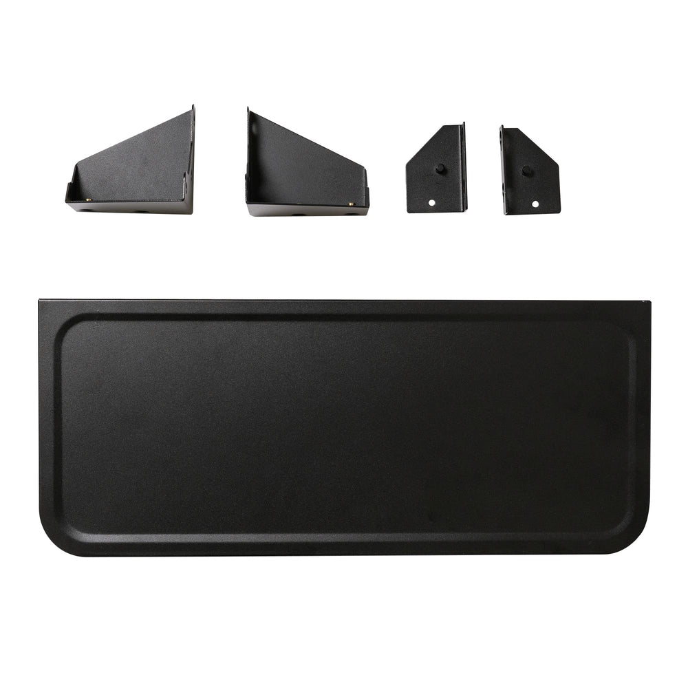 Masterbuilt shelf close up of powder-coated steel finish for easy cleaning