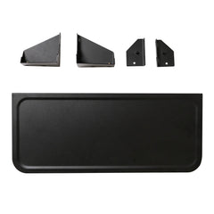 Masterbuilt shelf close up of powder-coated steel finish for easy cleaning