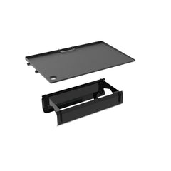 Masterbuilt close-up of pre-seasoned steel surface for better sear