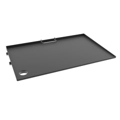 Masterbuilt griddle front view showing flat-top and capacity benefit