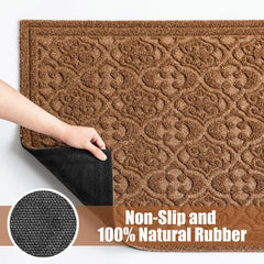MAT 7-BANQUET rubber backing detail offering non-slip grip and stability