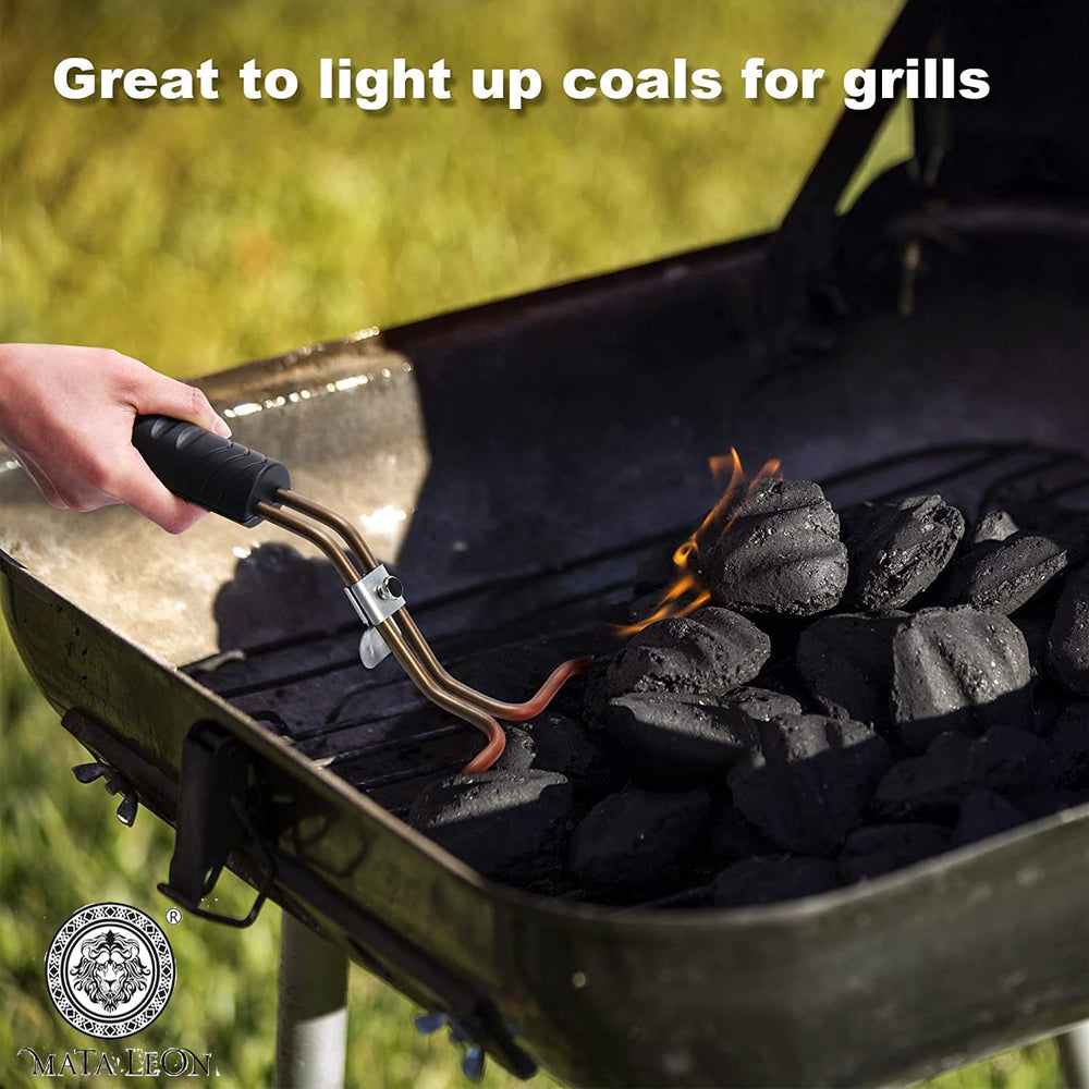 Mata Leon lifestyle setup at a backyard barbecue illustrating clean ignition
