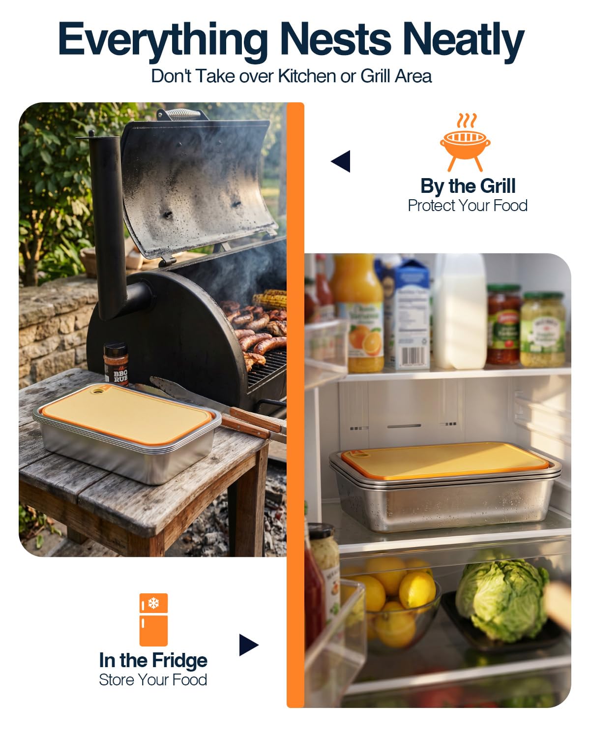 Matchwaves outdoor tailgate scene showing portable prep-to-grill convenience