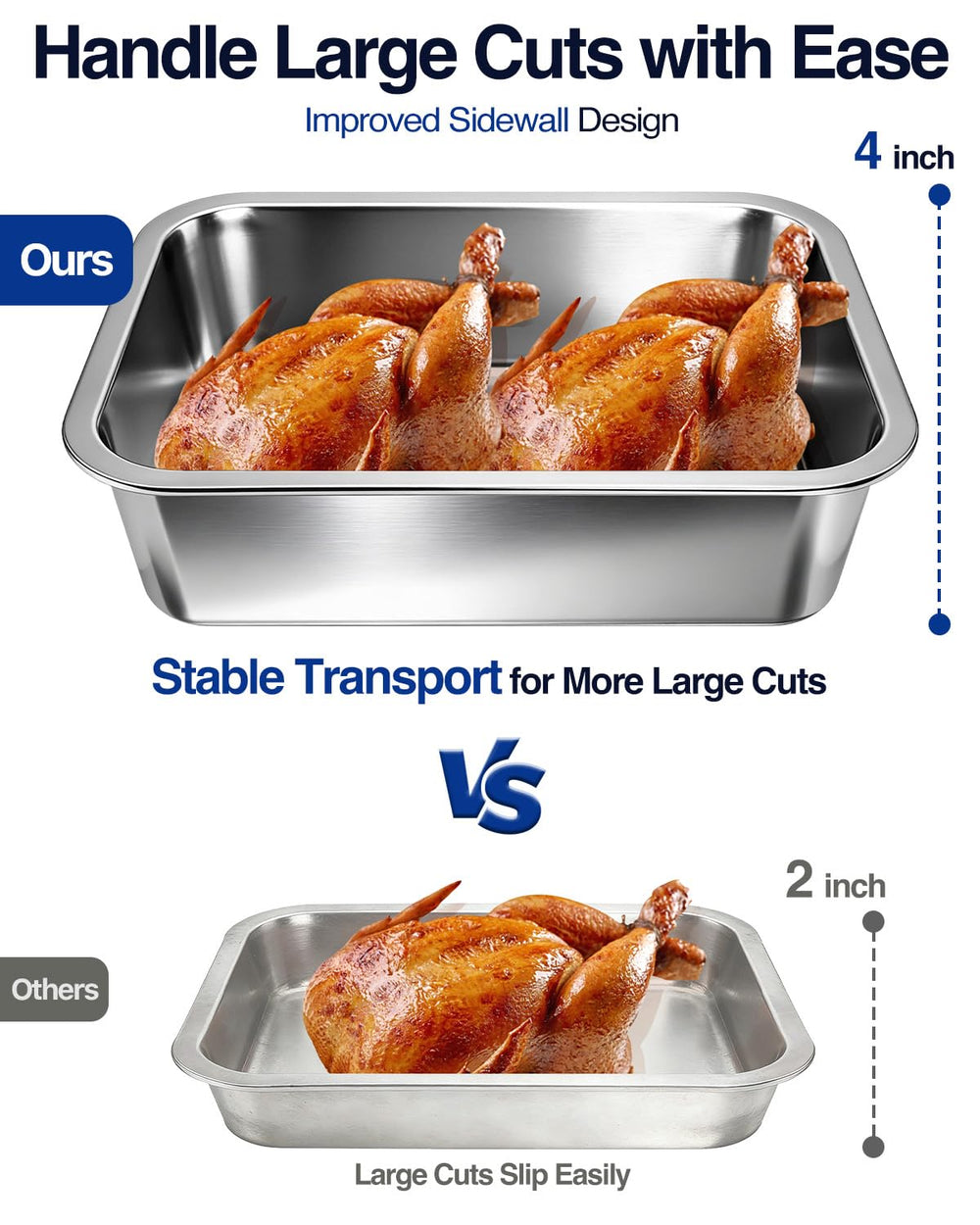 Matchwaves double-sided cutting board shown ready for prepping safely