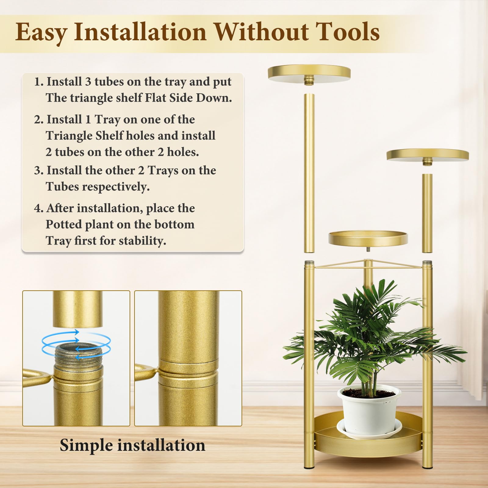 Matekxy in living room with plants showing decorative styling benefit