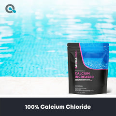 MAV AquaDoc close-up of calcium chloride flakes highlighting quick-dissolve quality