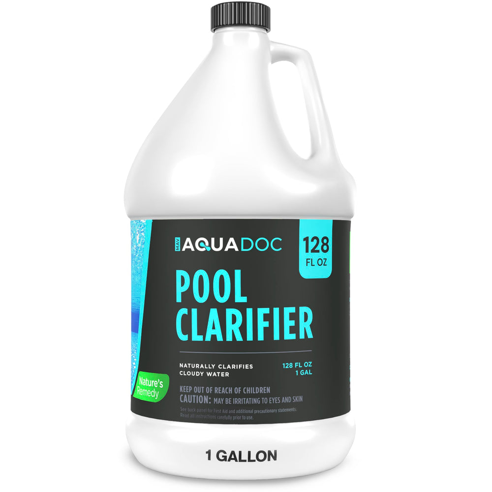 MAV AquaDoc front bottle 128 oz showing product and clear-label benefit