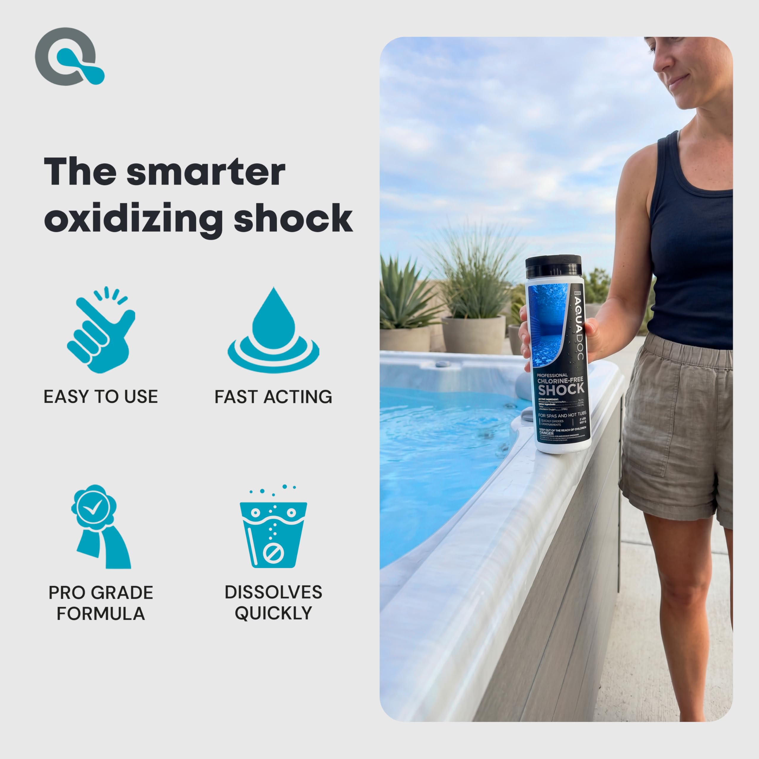 MAV AquaDoc label and directions visible for safe, easy application instructions
