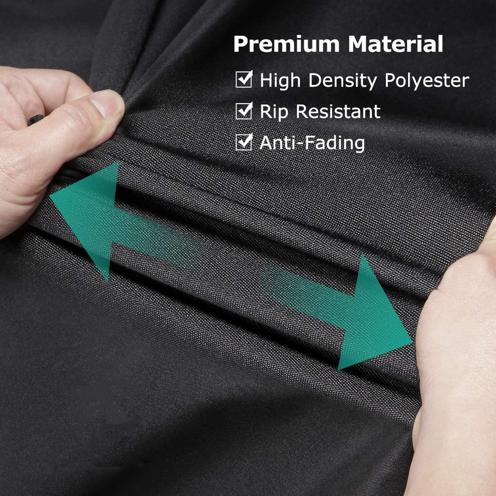 MAVINCHER drawstring hem adjuster tightened to prevent uplift in storms