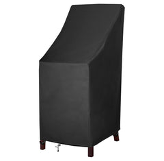 MAVINCHER front view of covered stacked chairs showing full protection and neat fit