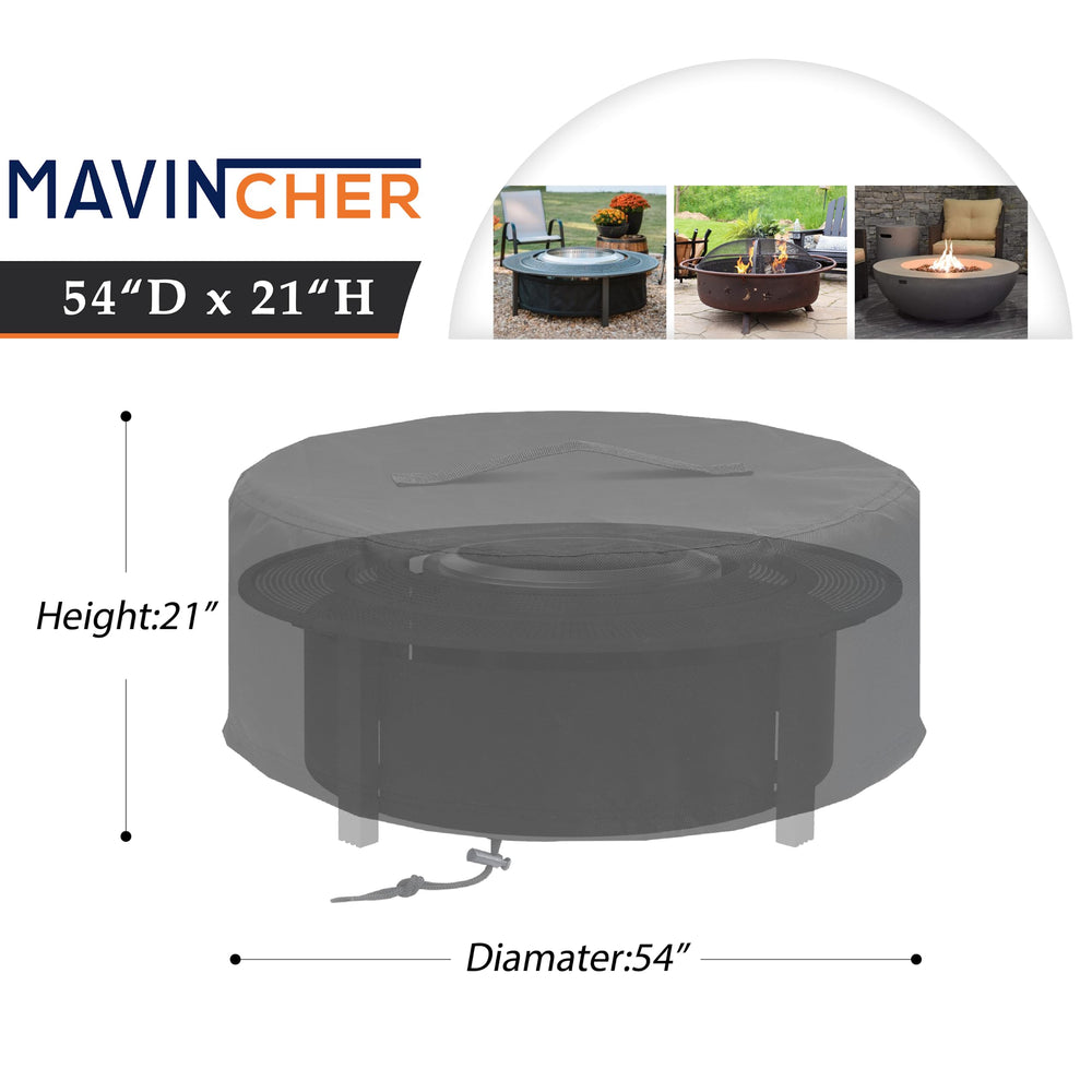 MAVINCHER side profile of the cover demonstrating tailored height and snug fit