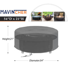 MAVINCHER side profile of the cover demonstrating tailored height and snug fit