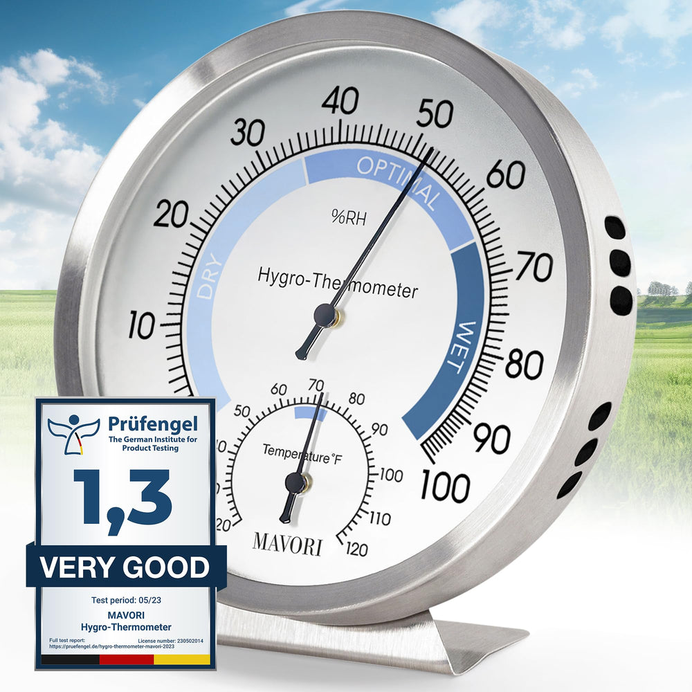 MAVORI front view showing clear dial and accurate readings benefit monitoring