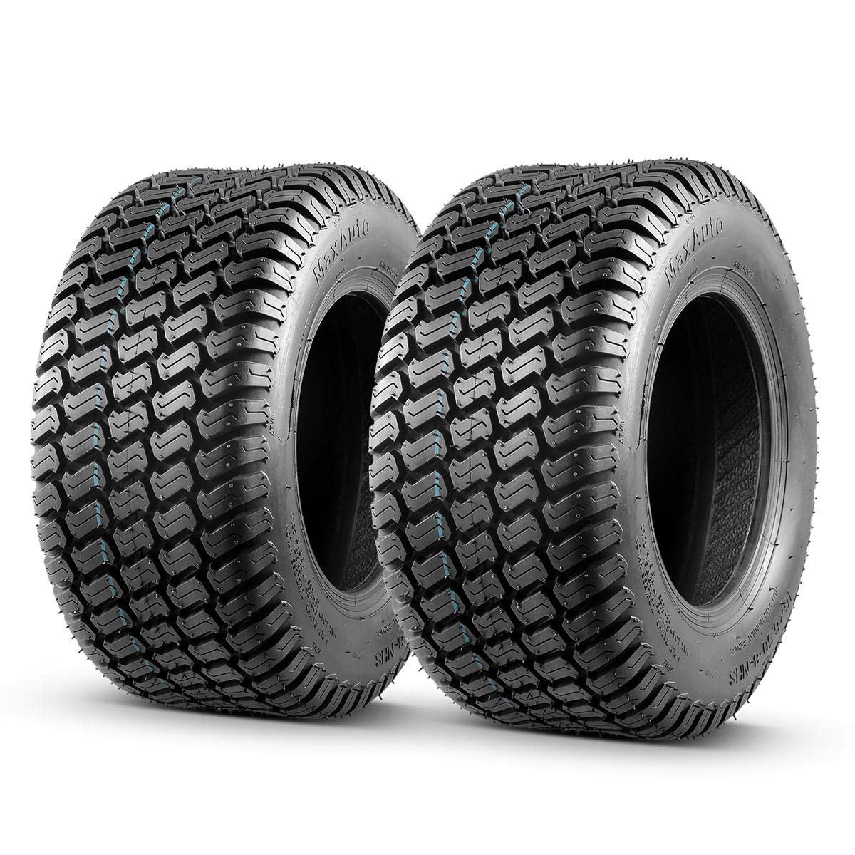 MaxAuto front view of tire pair showing fit and ready-to-install advantage