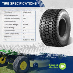 MaxAuto sidewall label and size details for easy verification and fit