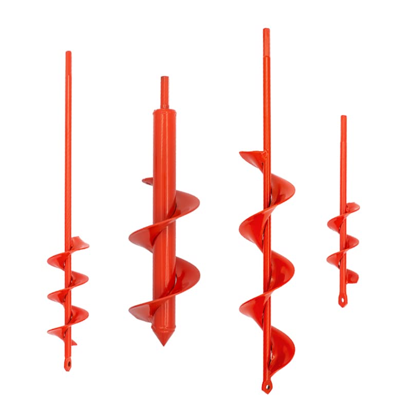 MAXCCINO four-piece auger set front view showing sizes and benefits