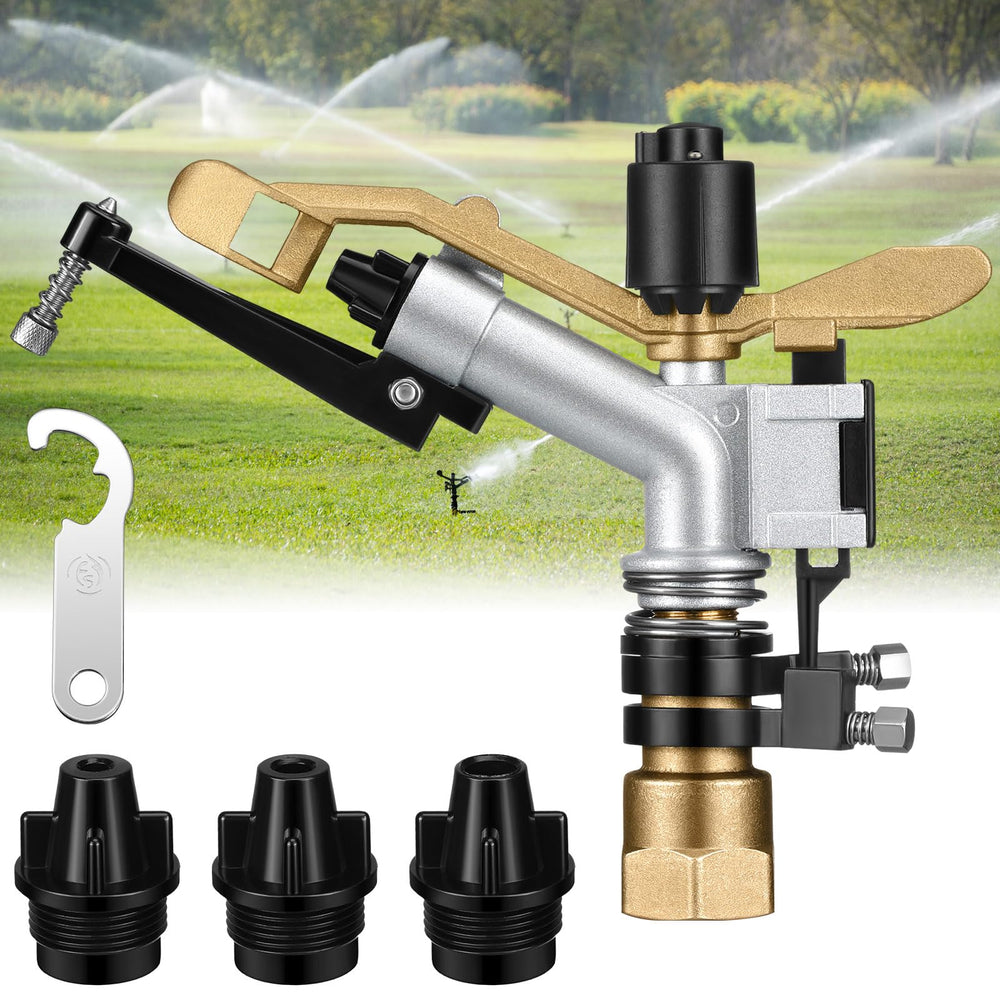 Maxcheck front view sprinkler head showing robust design and easy hookup benefit