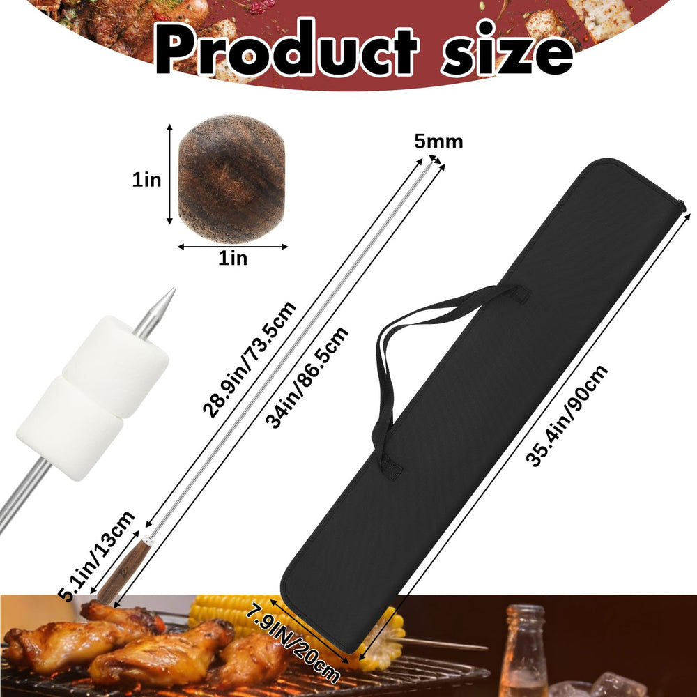 Maxdot close-up walnut handle showing ergonomic grip for safer roasting